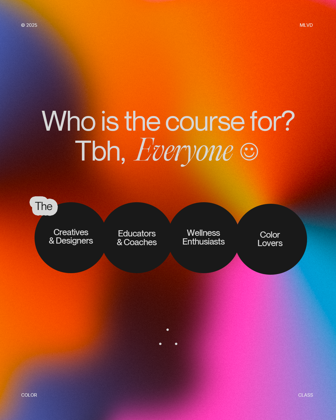 Color Consciousness – Course